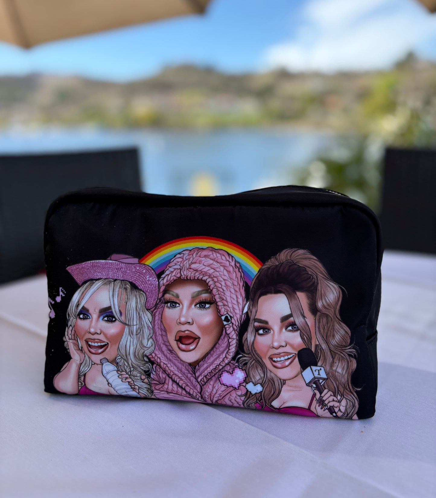 Faces of Trish Cosmetic Bag