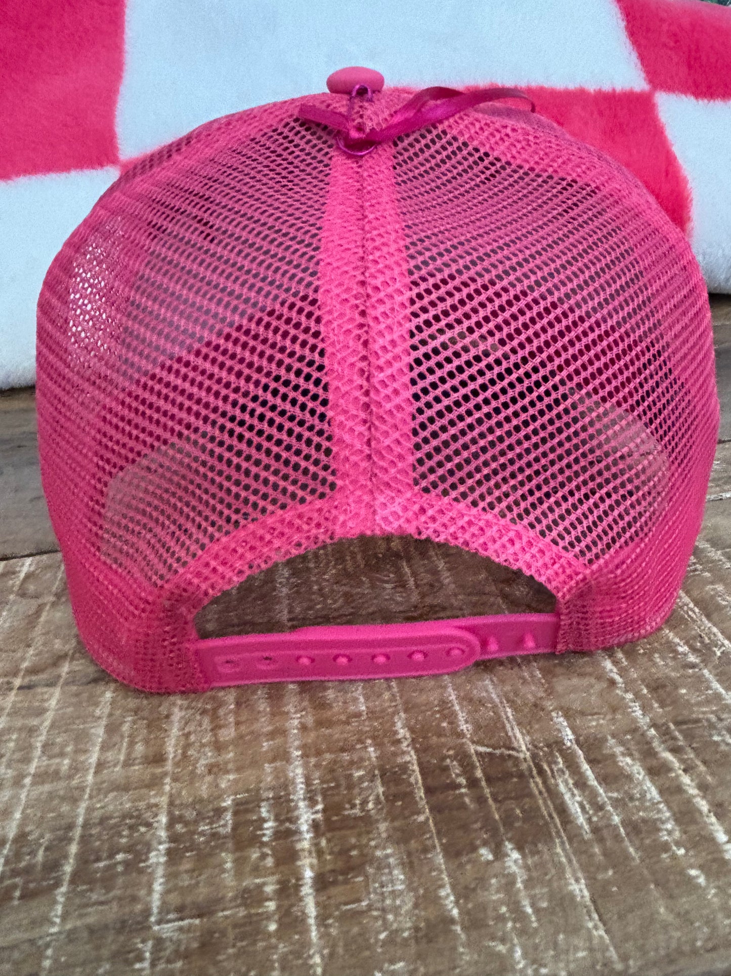 Silver Trucker Hat