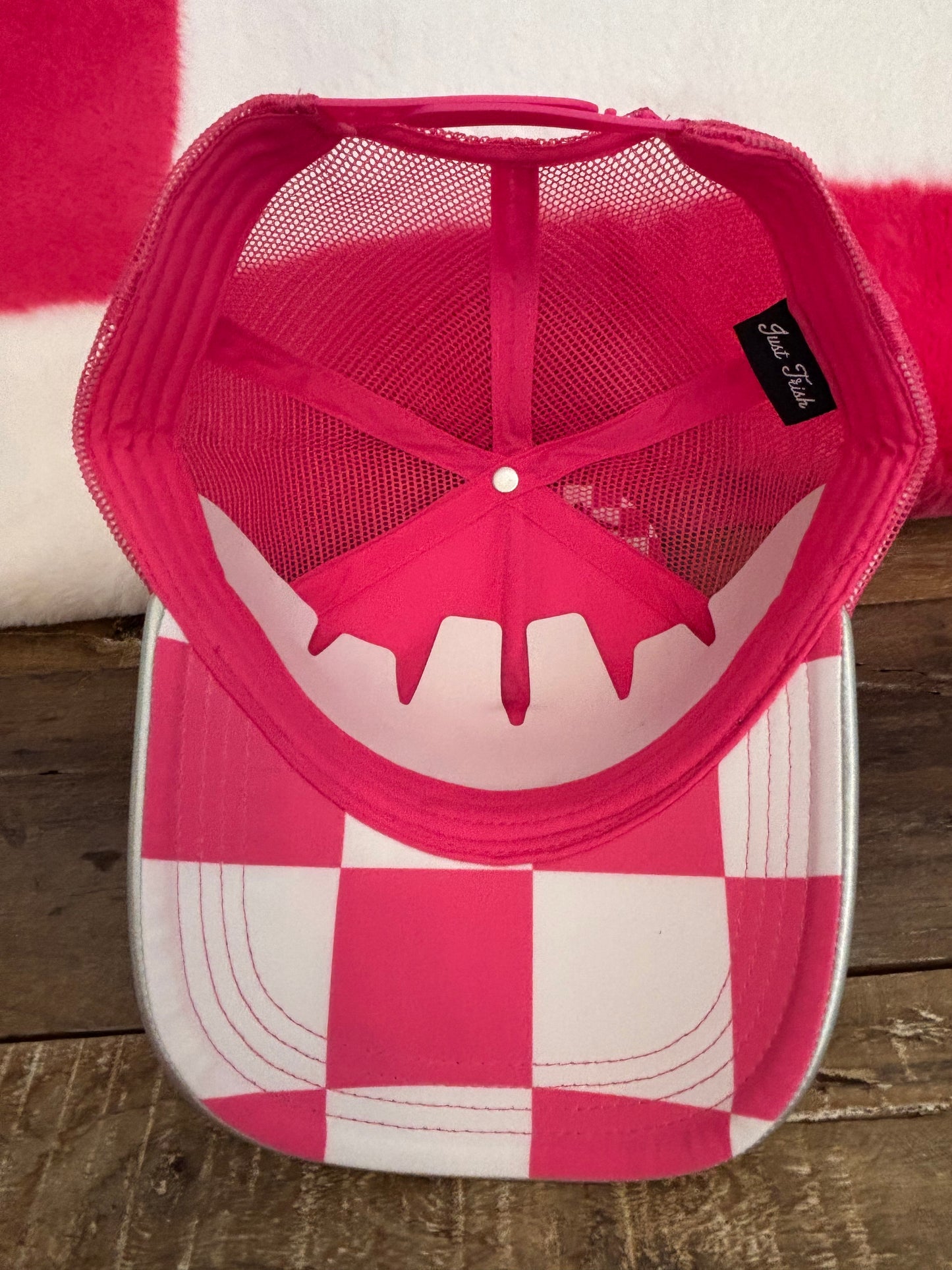 Silver Trucker Hat